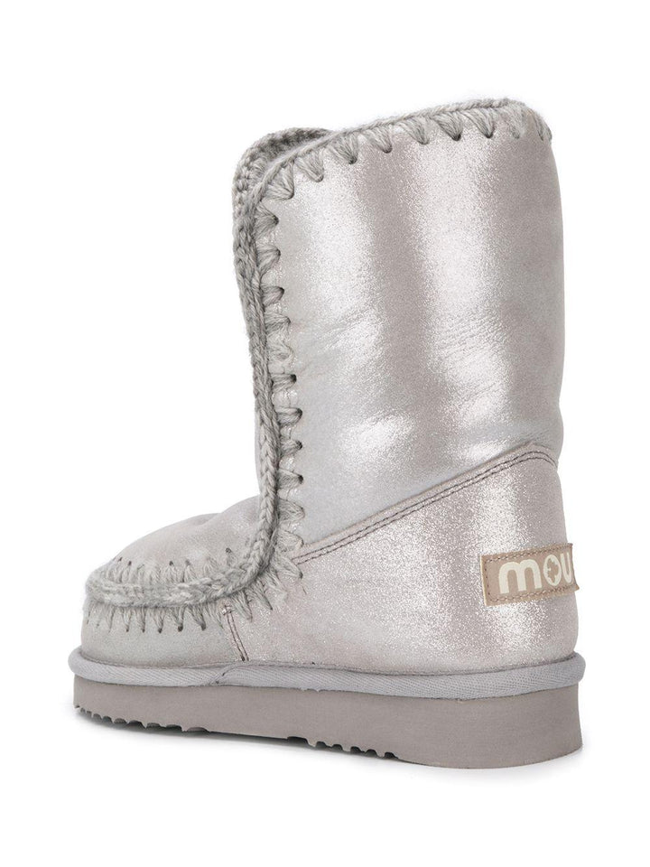 Stivali argento donna