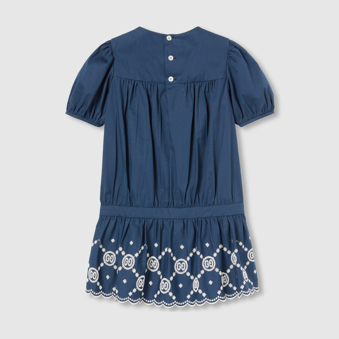 abito blu bambina
