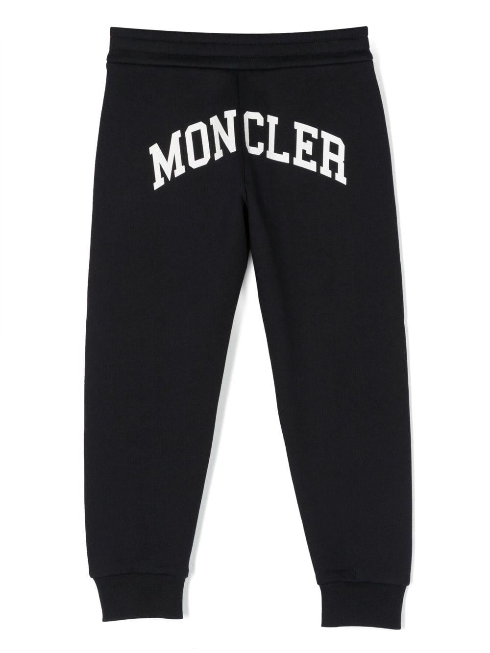 Pantaloni blu bambino 8H00006899PS 778 Moncler Kids 