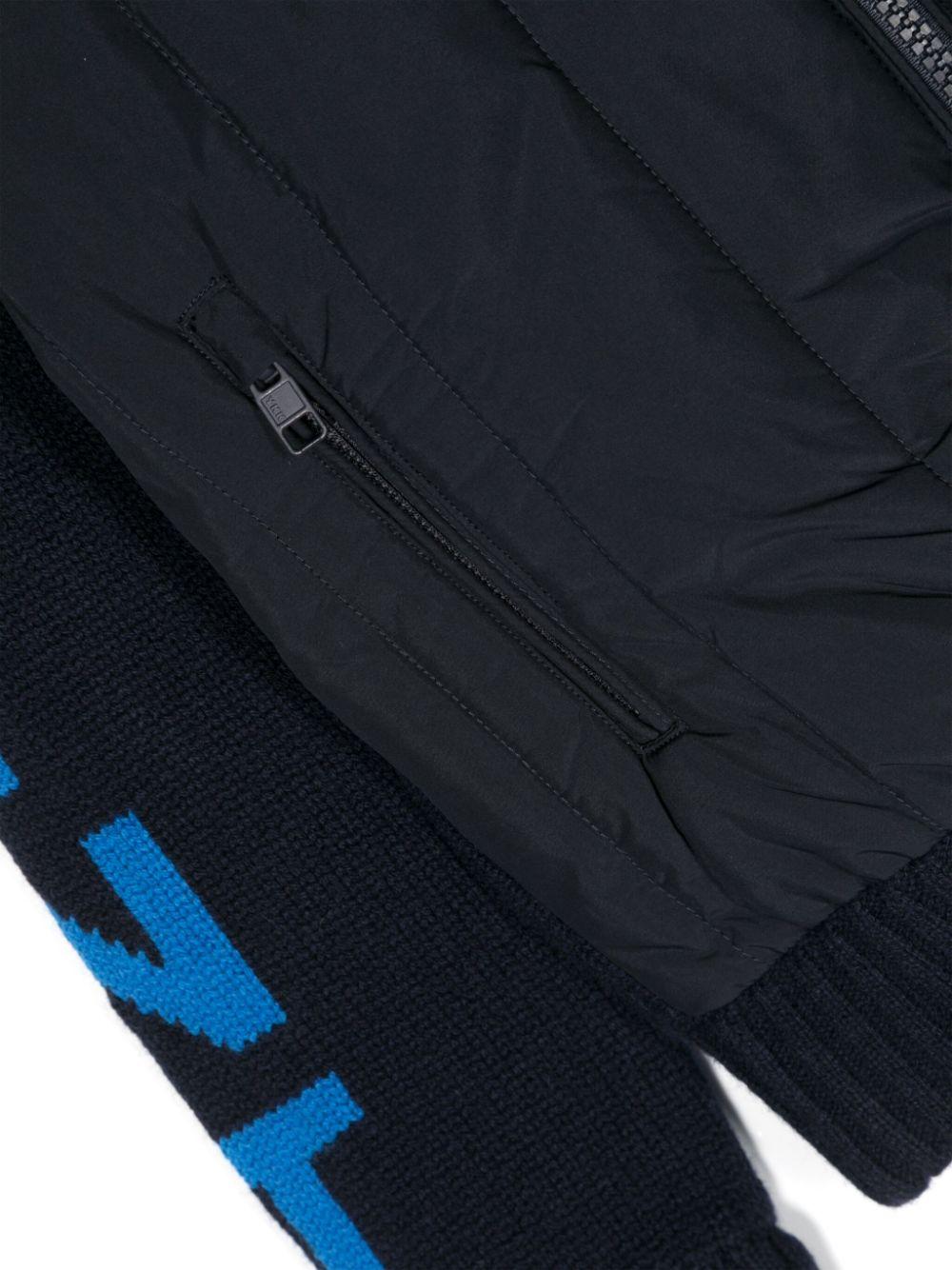 Piumino blu unisex