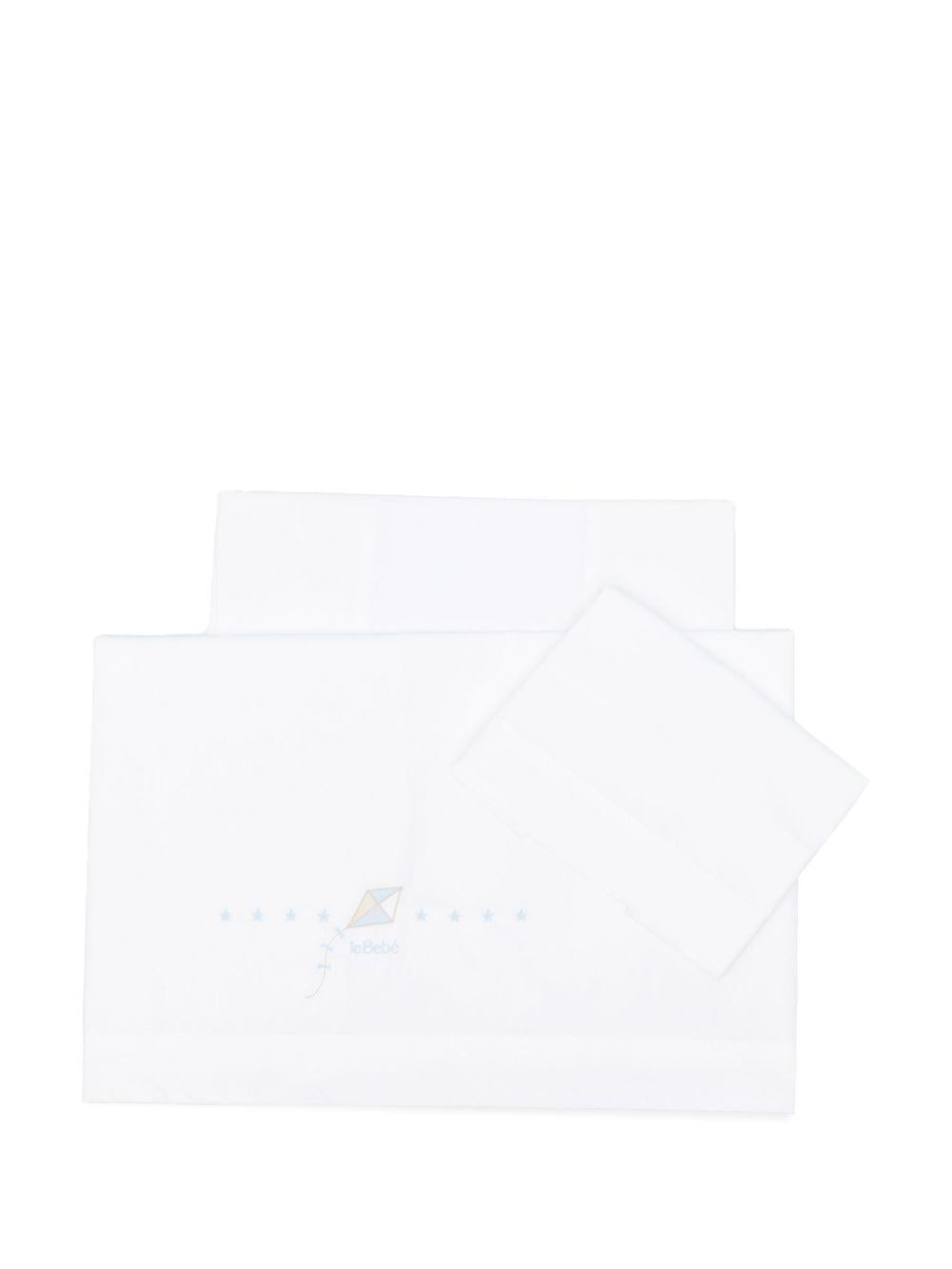 lenzuolo bianco neonato