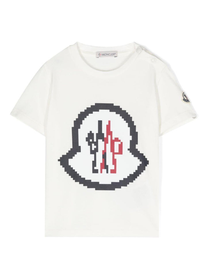 T-shirt neonato bianca