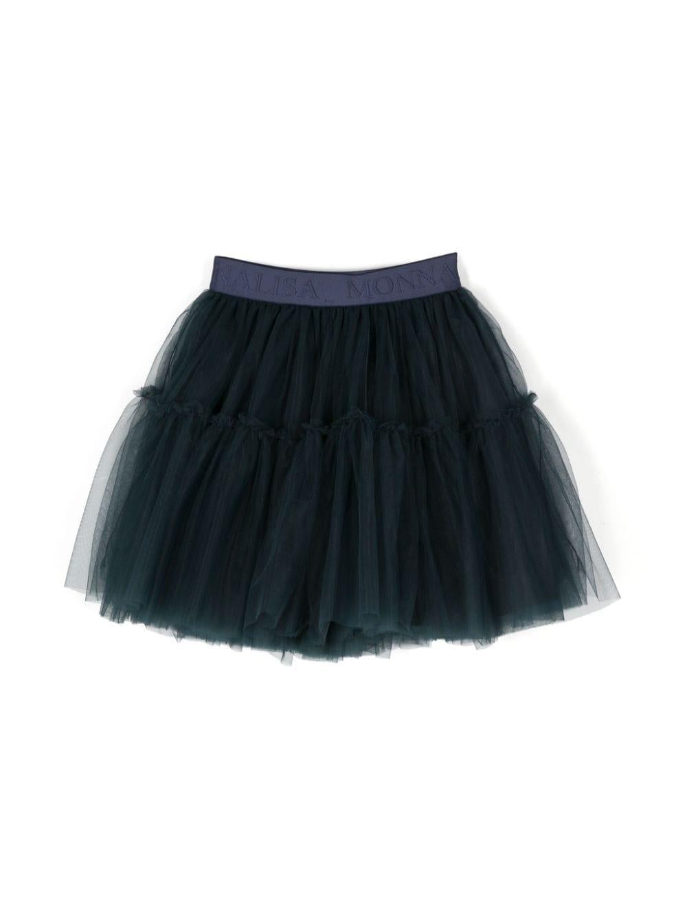 Gonna blu bambina
