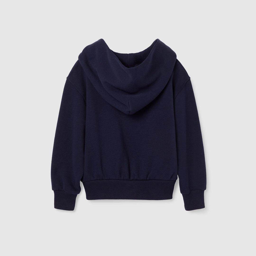felpa blu bambino