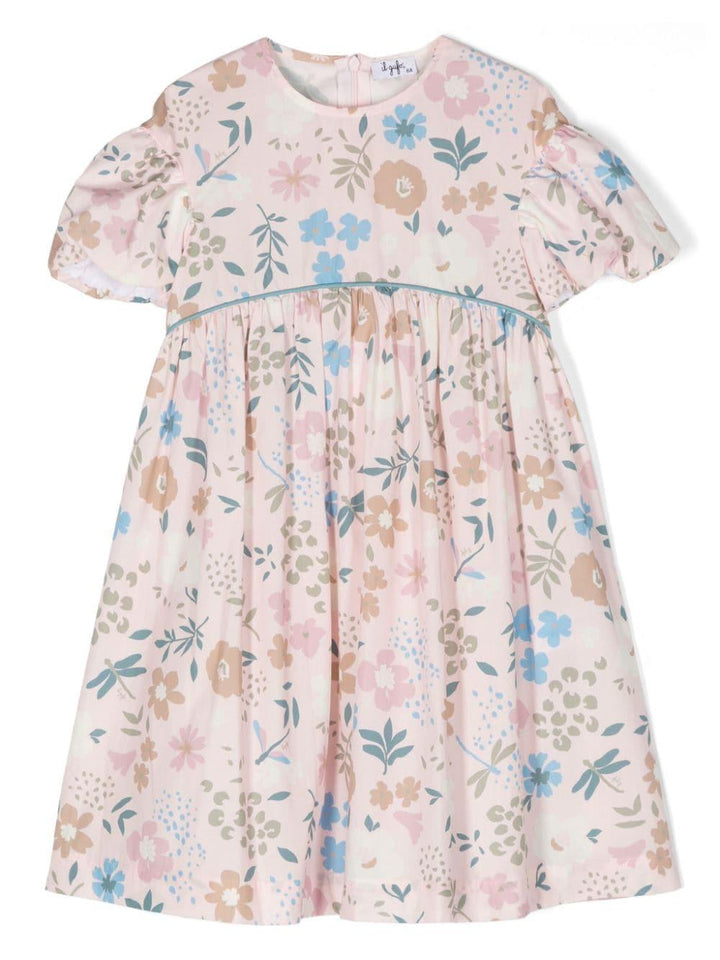 abito fiori bambina