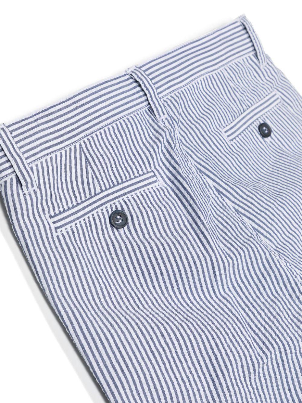 Pantaloni blu/bianco bambino