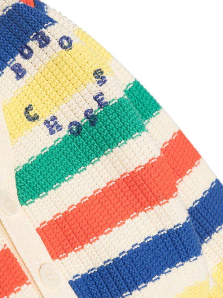 Cardigan multicolore neonato