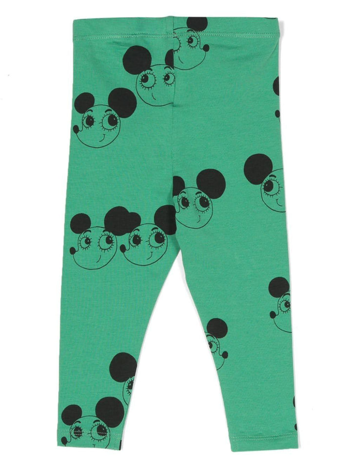 Leggins neonata verde