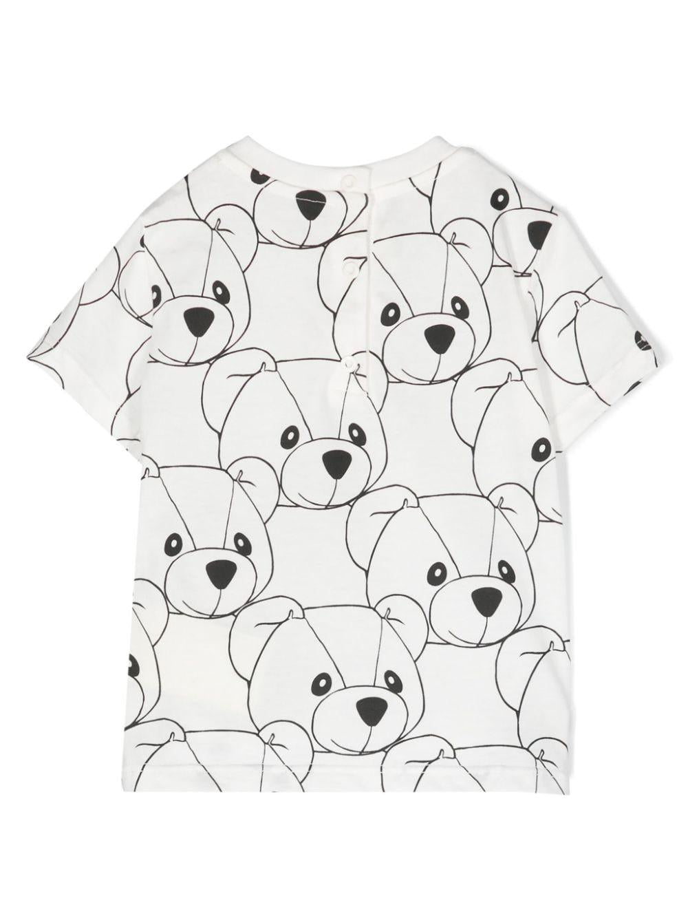 T-shirt bianca neonato unisex