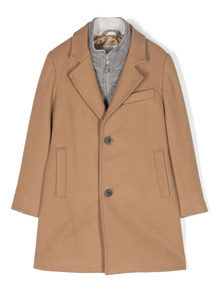 Cappotto marrone bambino