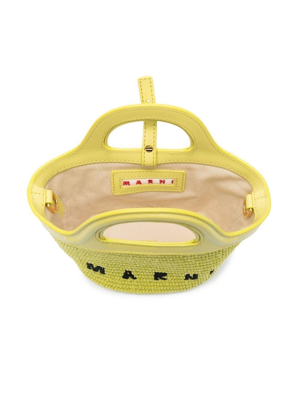 Borsa gialla bambina M00814P3860 00Y07 MARNI KIDS 