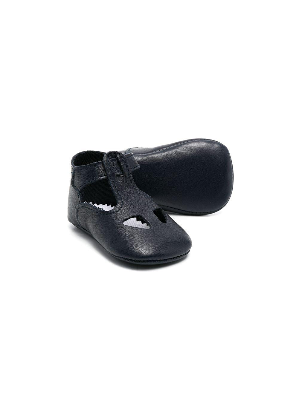 scarpe blu neonato