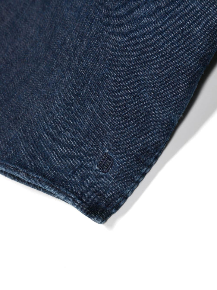 Camicia blu denim bambino