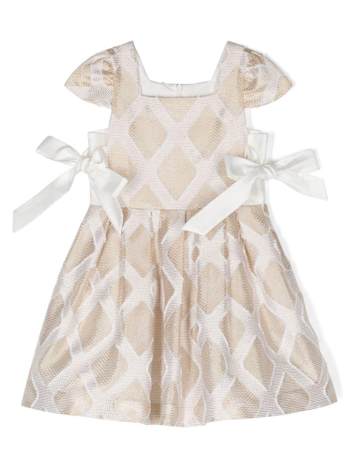 Abito beige bambina