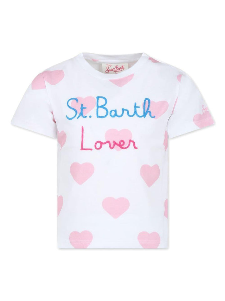 T-shirt bianca bambina