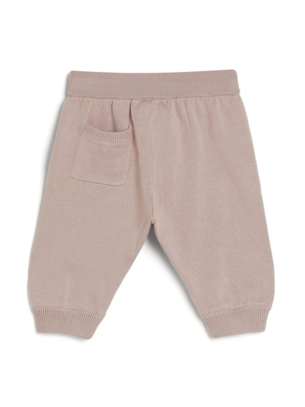 pantaloni rosa neonata B29M20709 C9433 Brunello Cucinelli Kids 