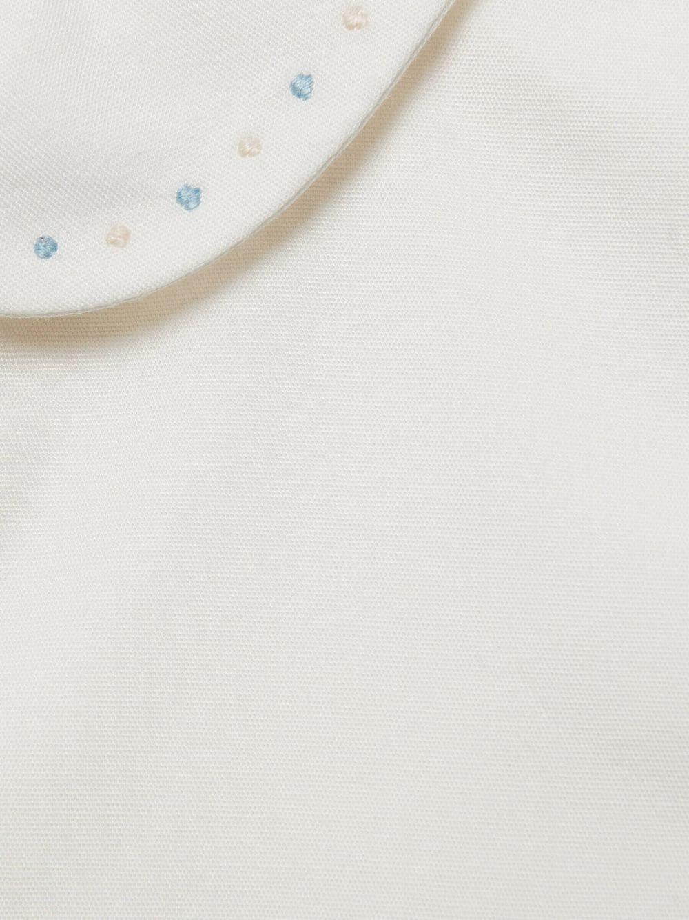 Camicia bianca neonato