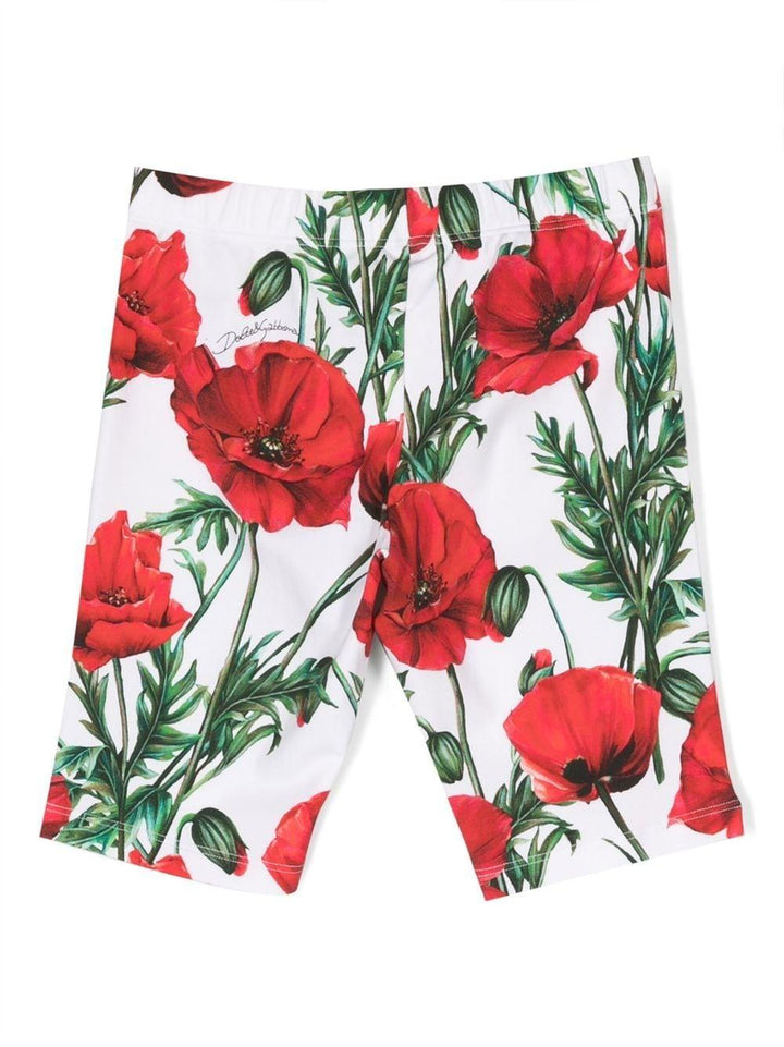 Leggins bianchi bambina