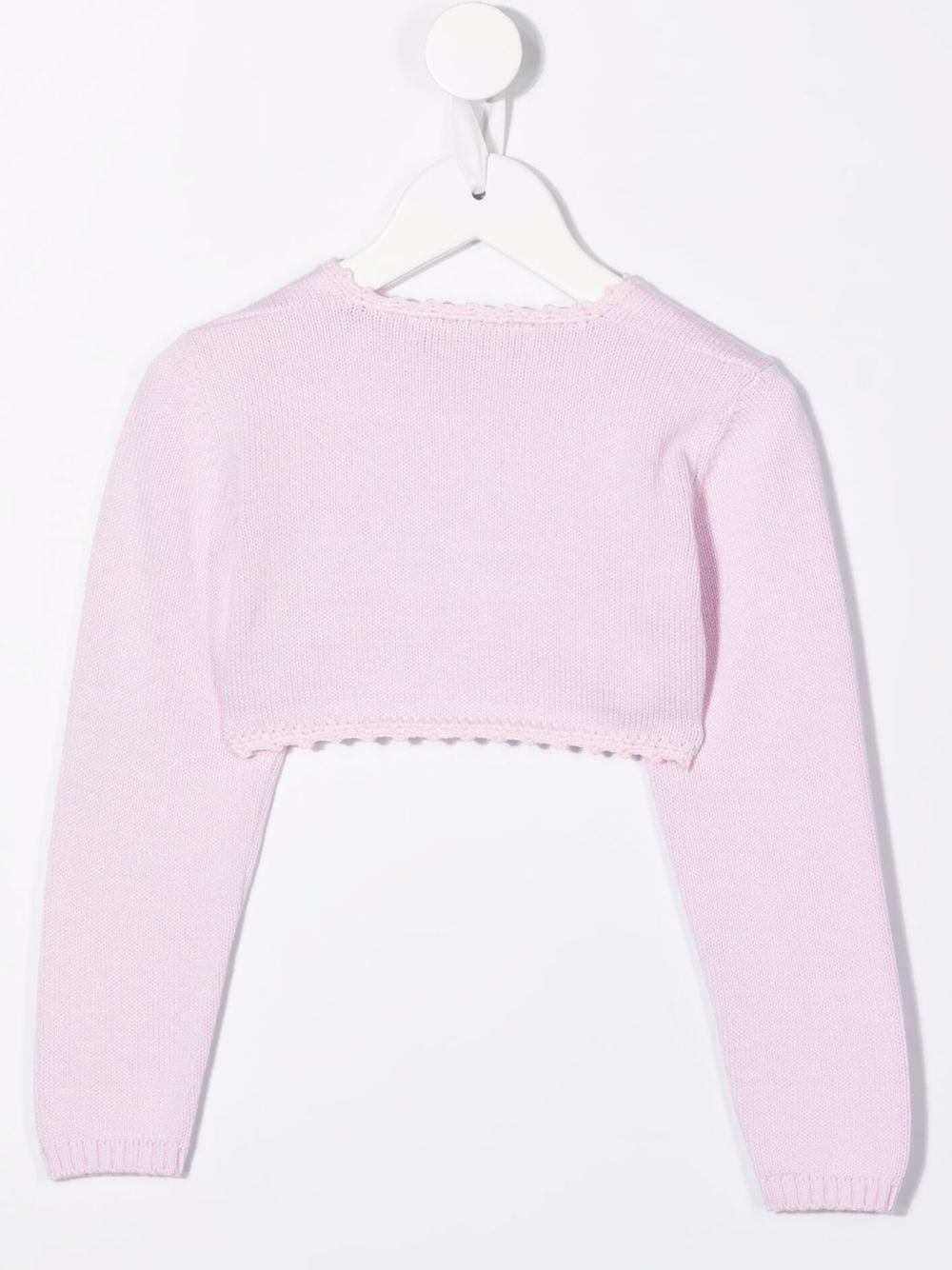 Cardigan rosa bambina