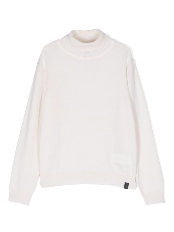 Maglione bianco bambino