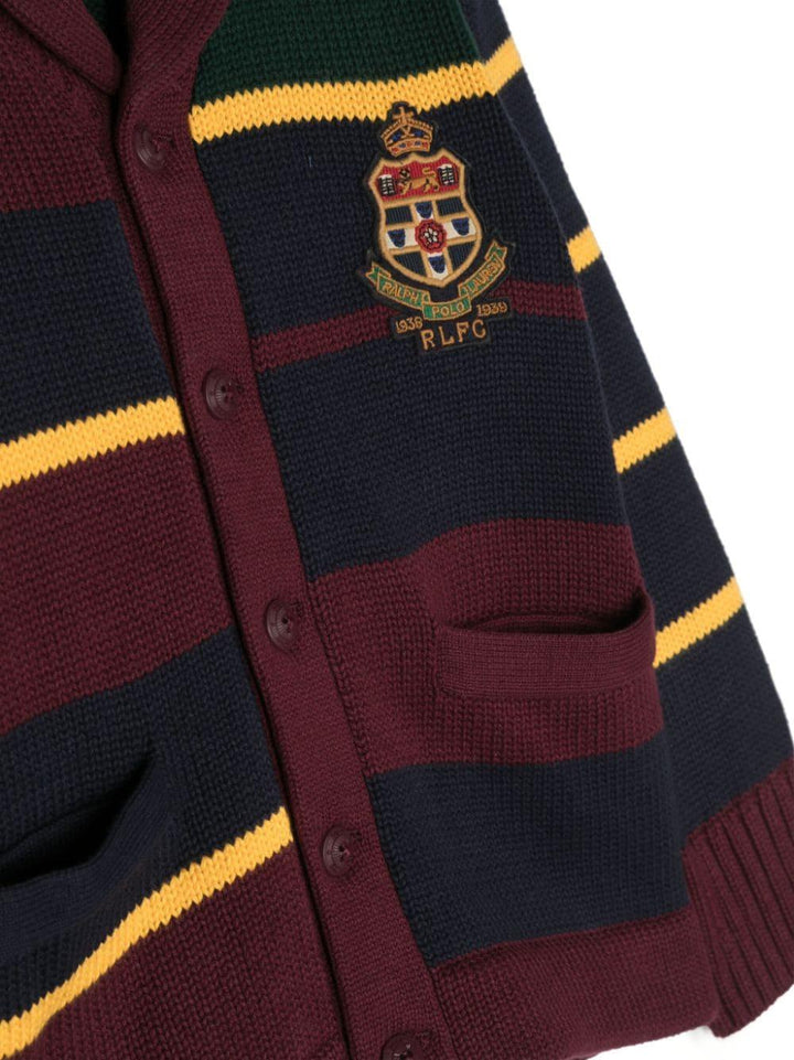 Cardigan multicolore bambino