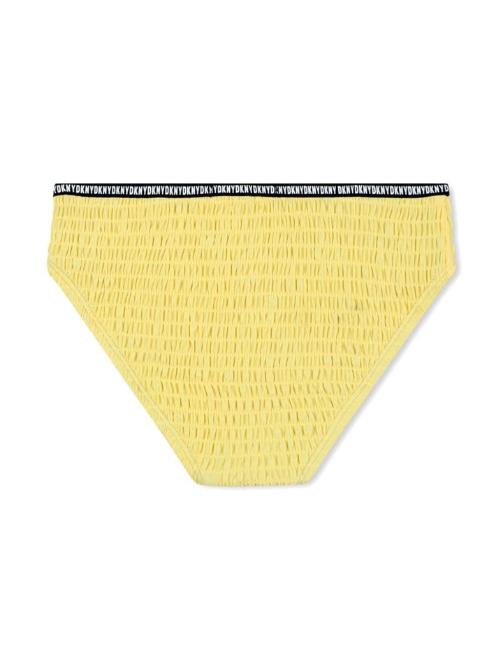 Set bikini giallo bambina
