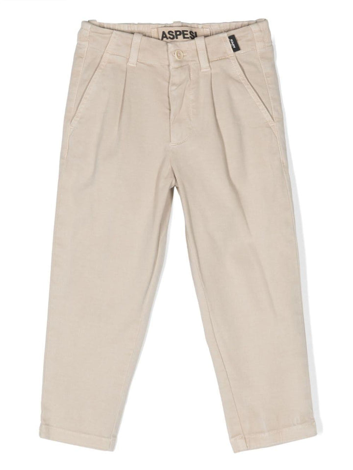 Pantaloni beige chiaro unisex