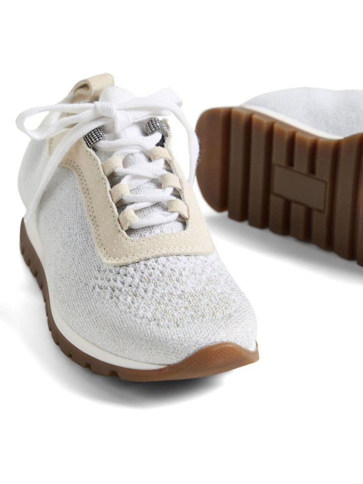 sneakers argento bambina