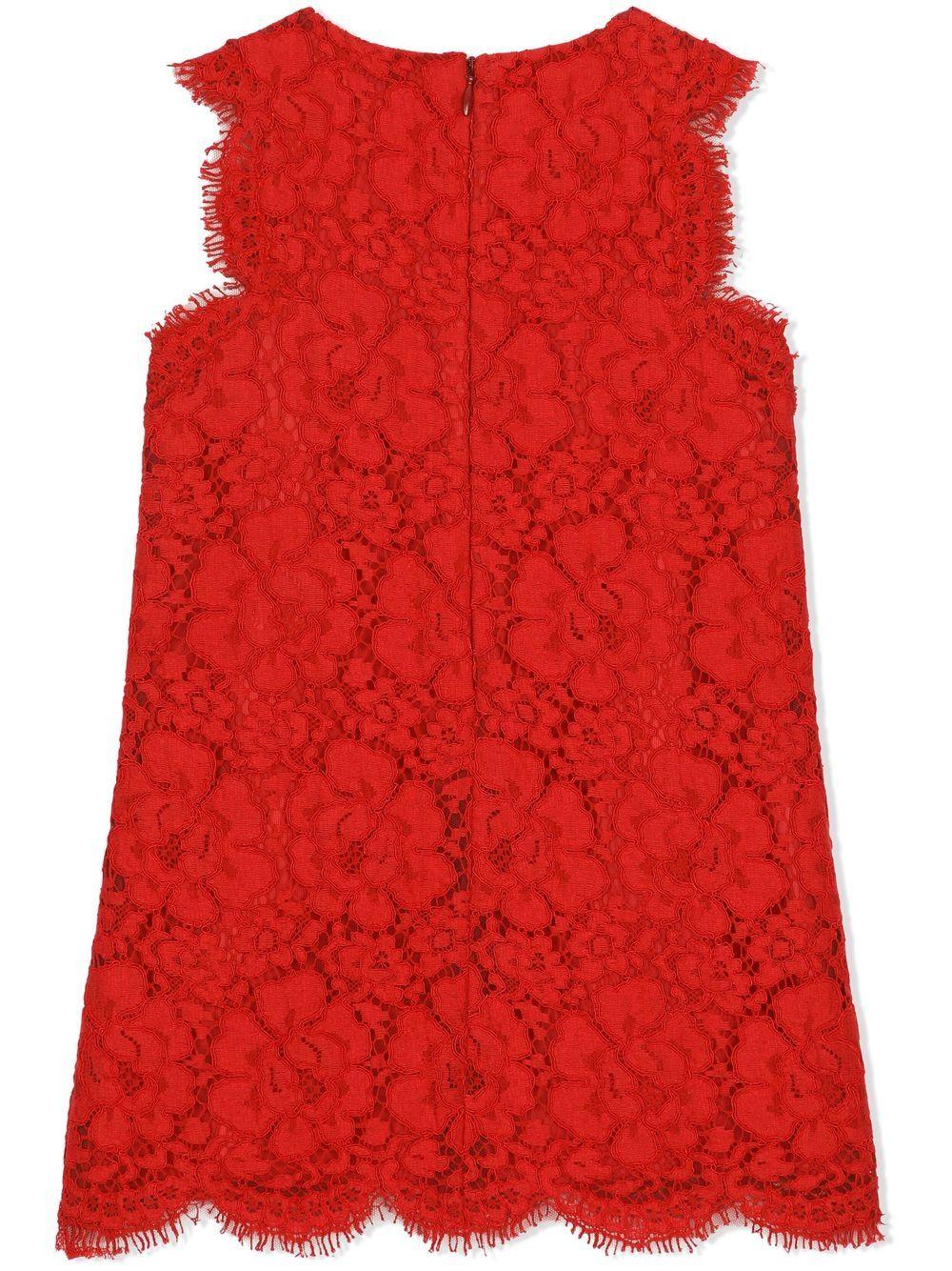 Abito rosso bambina