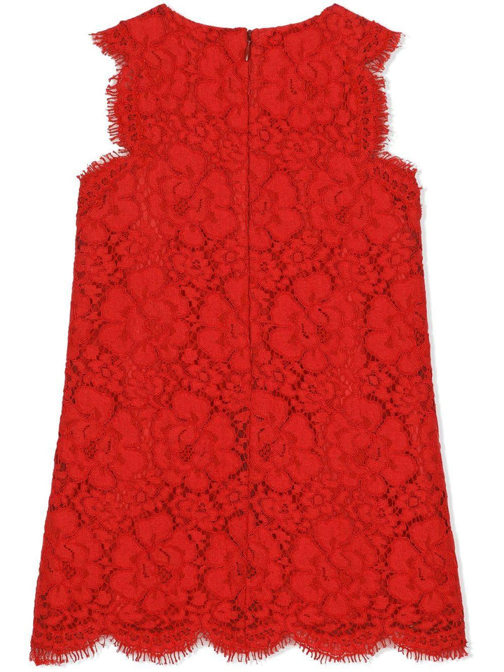 Abito rosso bambina
