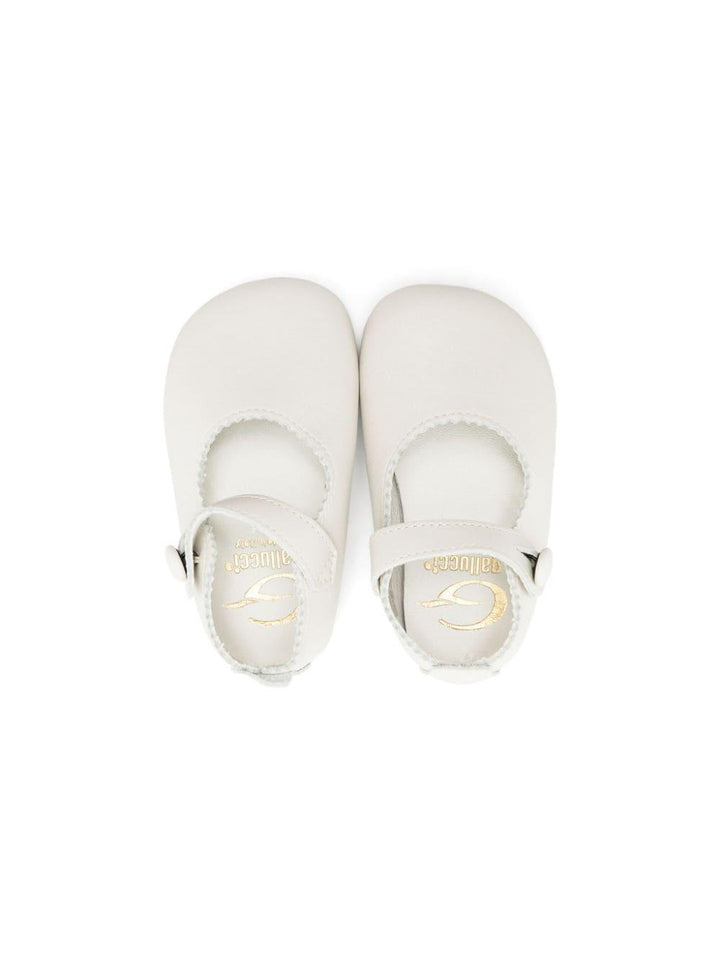Ballerine bianco avorio neonata