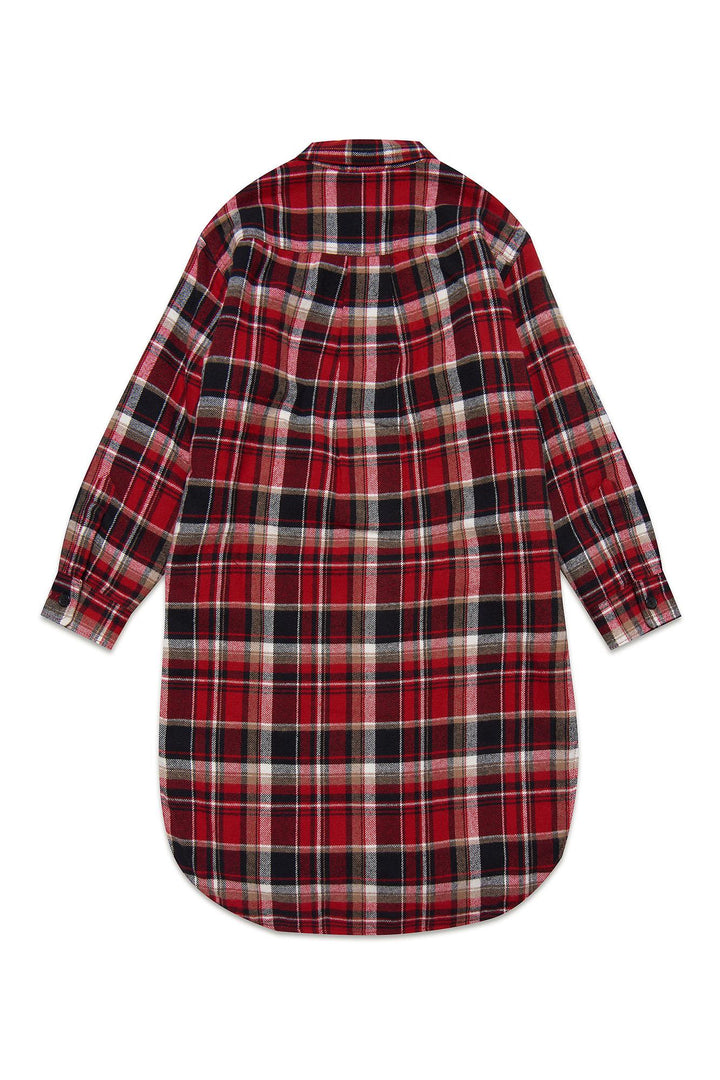Camicia rossa bambina