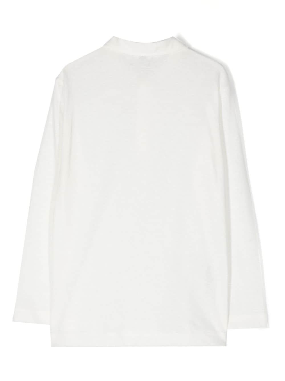 polo bianca neonato