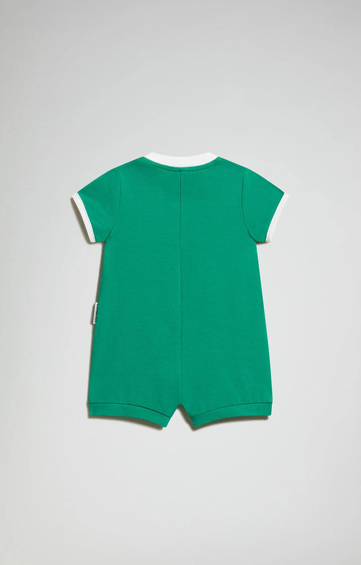 pagliaccetto verde neonato