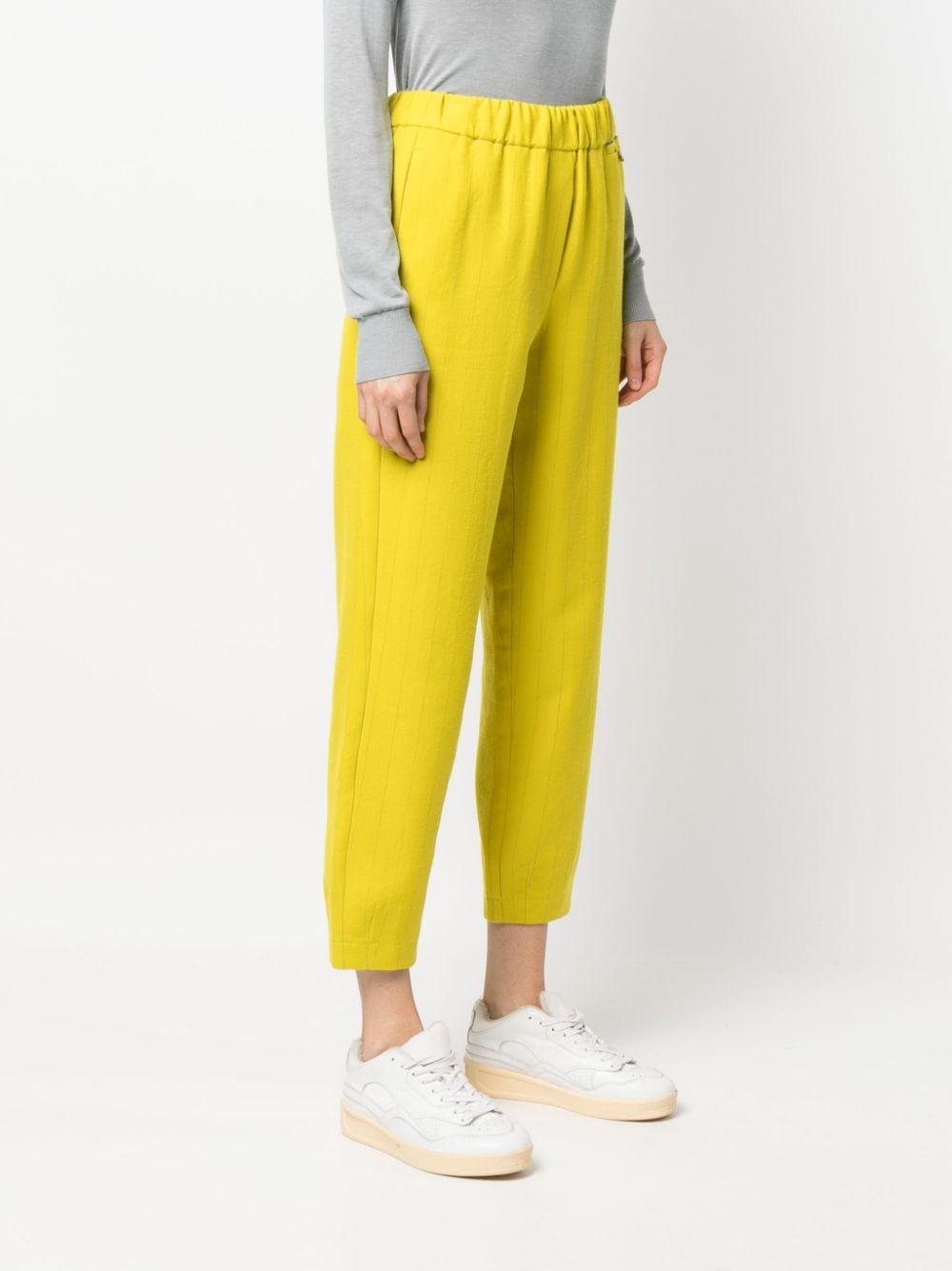 Pantaloni giallo donna