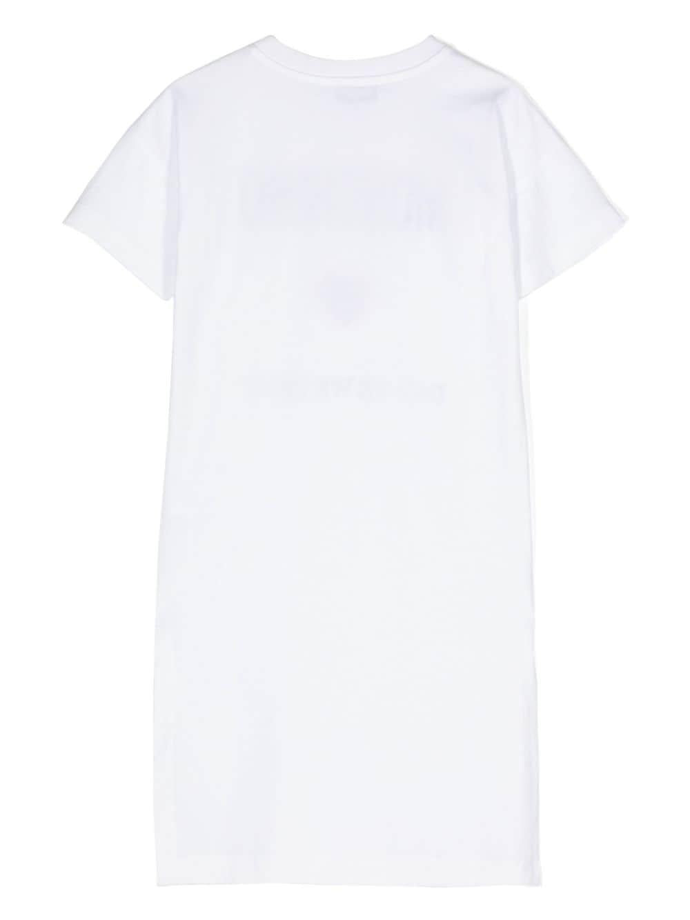 abito bianco bambina