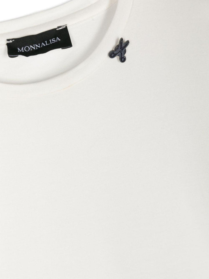 T-shirt bianca bambina
