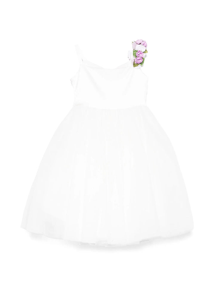 abito bianco bambina