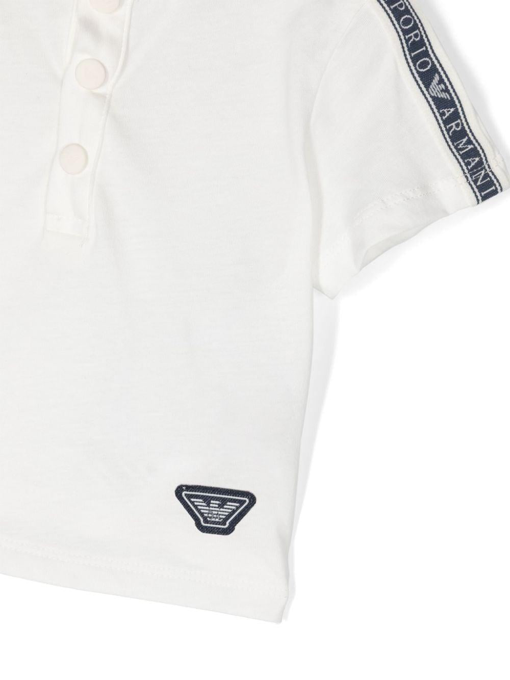 Polo bianca neonato