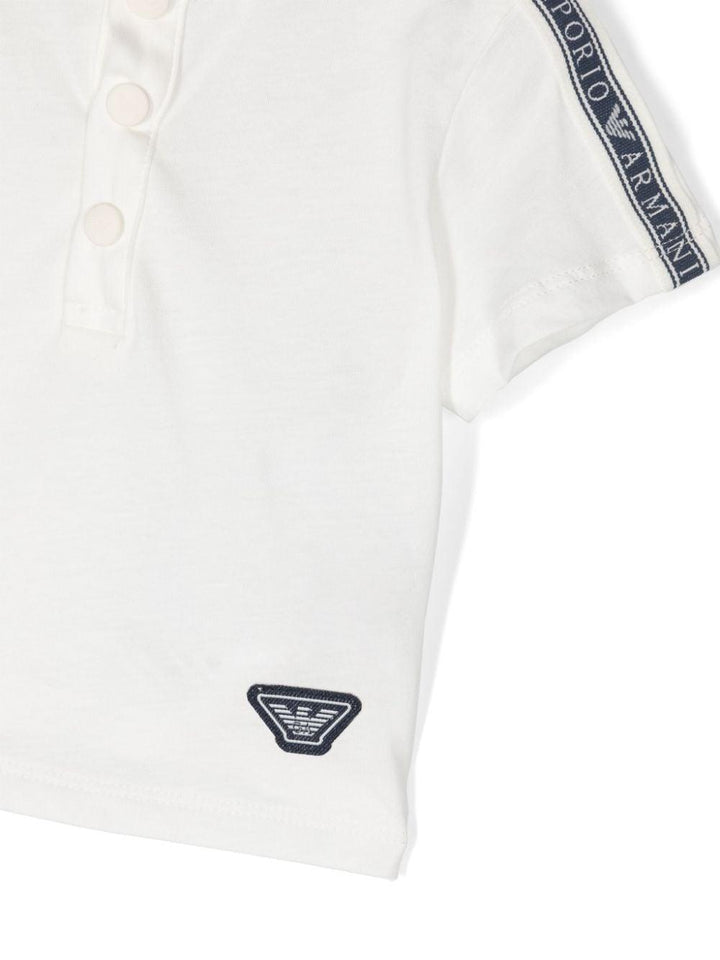 Polo bianca neonato