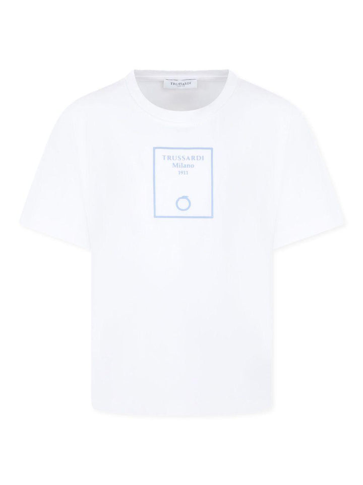 TRUSSARDI KIDS TBP25025TSBLJWHITE