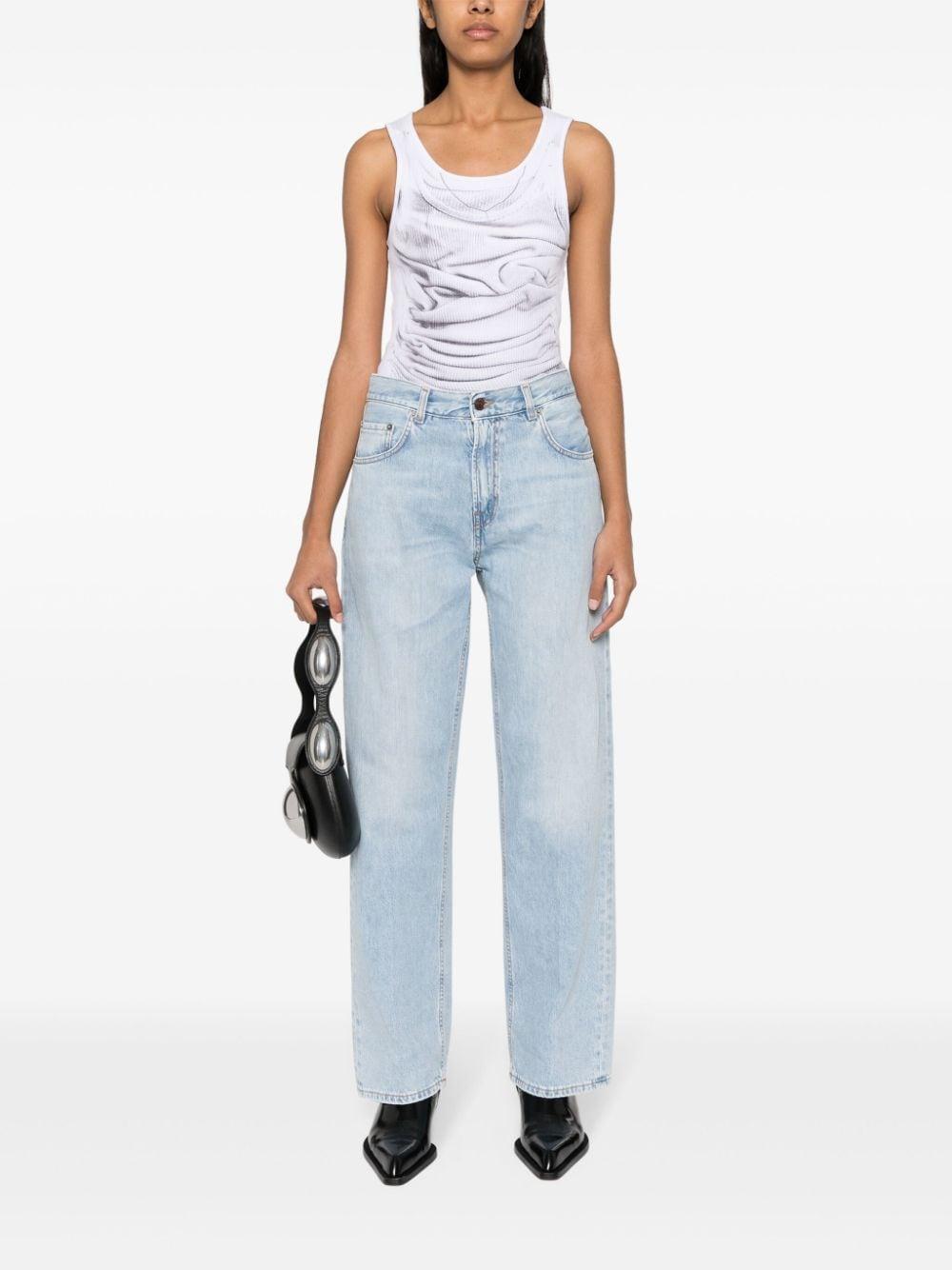Jeans blu denim donna