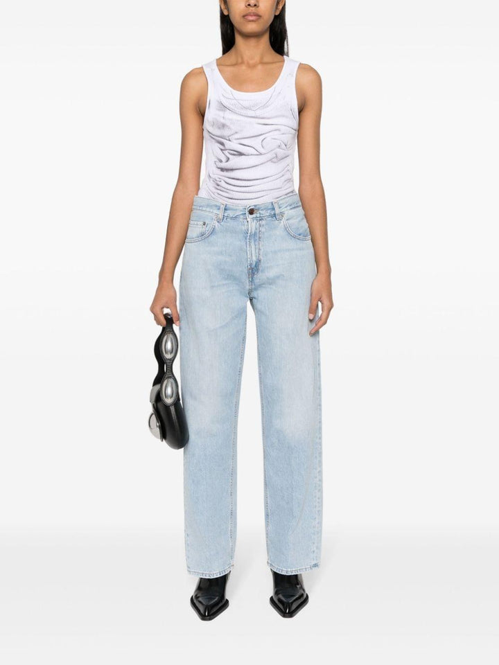 Jeans blu denim donna