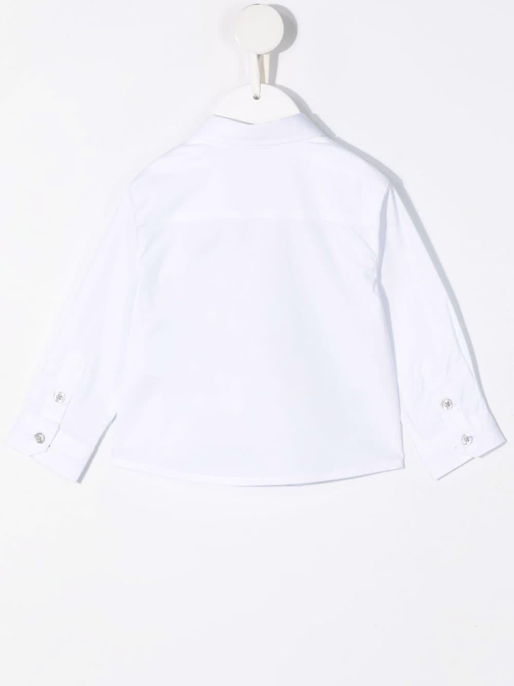 Camicia bianca neonato