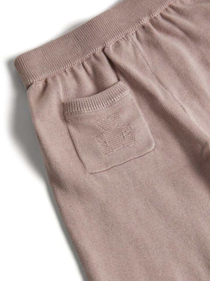 pantaloni rosa neonata B29M20709 C9433 Brunello Cucinelli Kids 