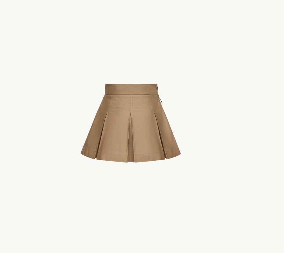 gonna beige bambina 2D00003598OP 209 Moncler Kids 