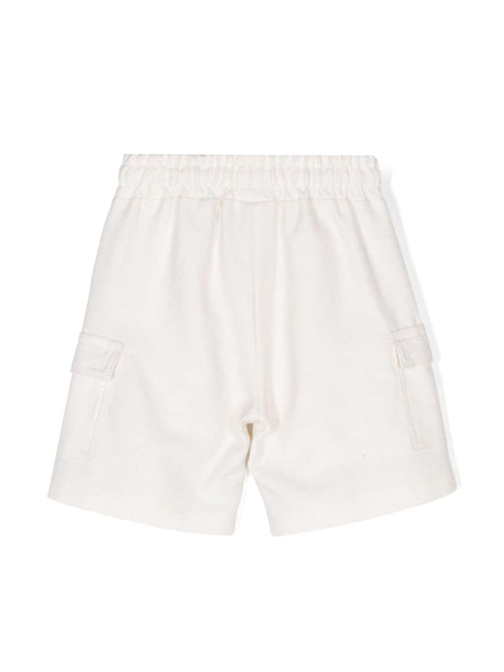 Shorts neonato bianco