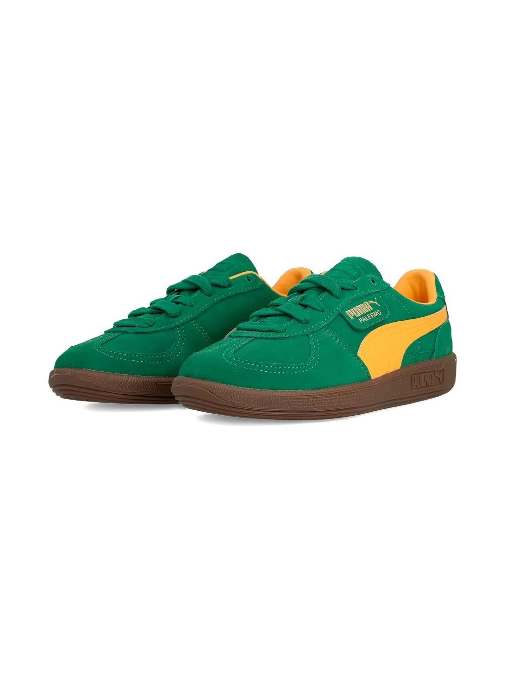 Sneakers verde/arancio bambino