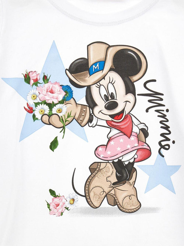 T-shirt bianca bambina