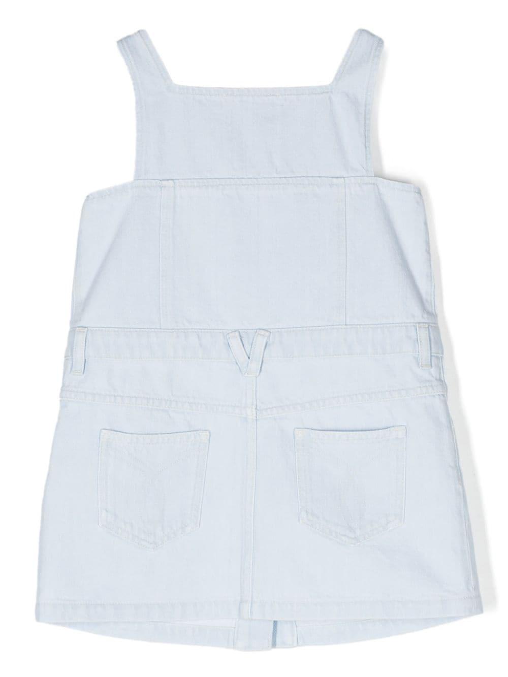 Abito denim bambina